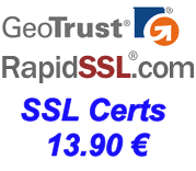 billig GeoTrust SSL cert